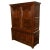 English Antique 18th Century Welsh Oak Press Livery Housekeepers Cupboard Cabinet Chest 1750 For Sale - Image 3 of 14