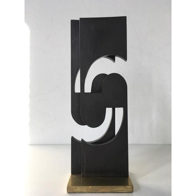 Postmodern Roberto Vecchione, Postmodern Abstract Sculpture, 1998, Metal For Sale - Image 3 of 16