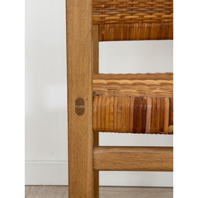 Mid-Century Scandinavian Oak Dining Room Chairs attributed to Børge Mogensen, Denmark, 1950s, Set of 6 For Sale - Image 10 of 18