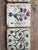 Italian Late 20th Century Verta Botanical Tulip Travertine Stone Coasters – Set of 3 For Sale - Image 3 of 11