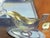 Nancy Paris Pruden "Golden Wedding" Contemporary Gold Leaf Naturalistic Floral Still Life Painting, 2020s For Sale - Image 4 of 12