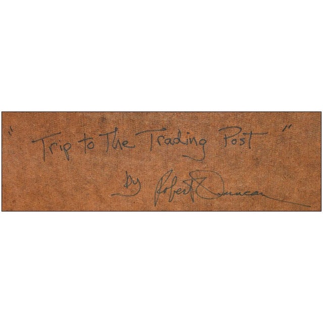1980s Trip To The Trading Post, Robert Duncan For Sale In Minneapolis - Image 6 of 7