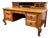 Oak Executive Desk, Vintage For Sale