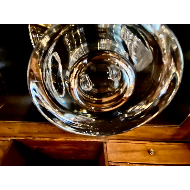 Glass Pair Steuben Footed Bowls, C. 1950 - 1960 For Sale - Image 7 of 7