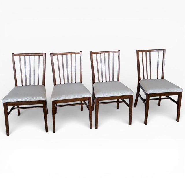 Mid-Century Dining Chairs from Morris of Glasgow, 1960s, Set of 4 For Sale - Image 4 of 8