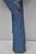 Vintage Religious Jesus Sculpted Resin Blue Mid Century Wall Crucifix Cross For Sale In Philadelphia - Image 6 of 14