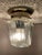 Transparent Early 20th Century Art Deco Glass Flush Mount Light Shade For Sale - Image 8 of 8