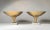 Tommi Parzinger Vintage Italian Brass and Marble Compotes manner of Tommi Parzinger - A Pair For Sale - Image 4 of 11