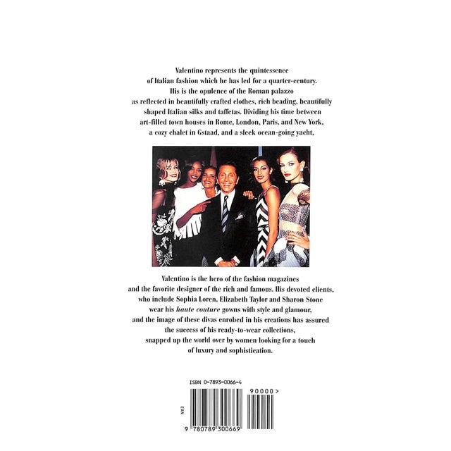 MORRIS, Bernadine SIGNED by Valentino on FFEP Foreword by Grace Mirabella [79] pp. Universe/ Vendome 1996 8 3/4" x 6 3/8"