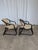 Vintage Espri Safari Lounge Chair in Black Bamboo and Beige Fabric, 1970s For Sale - Image 16 of 18