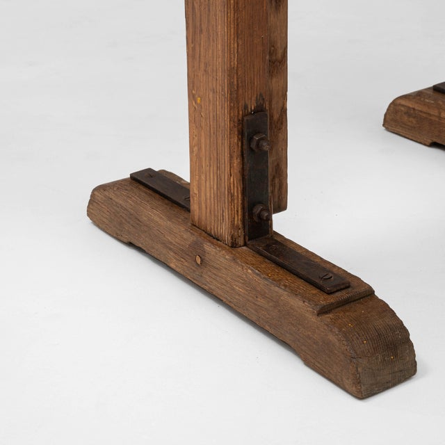 20th Century French Wooden Artist's Easel with Adjustable Tilt For Sale - Image 13 of 18