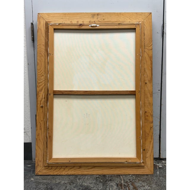 "Parure Des Champs" Reproduction Original Artwork, Signed + Framed For Sale - Image 12 of 12