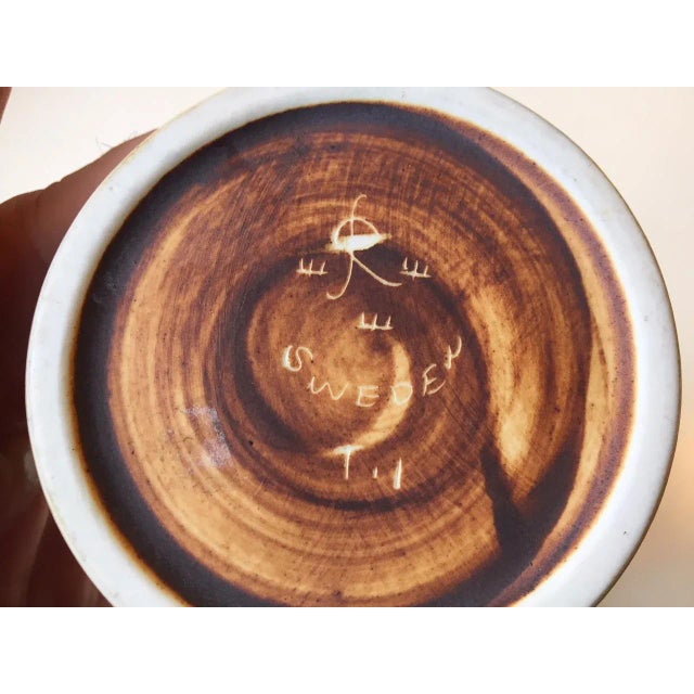 Mid-Century Modern Mid-Century Small Hares Fur Vase from Rörstrand, 1960s For Sale - Image 3 of 6