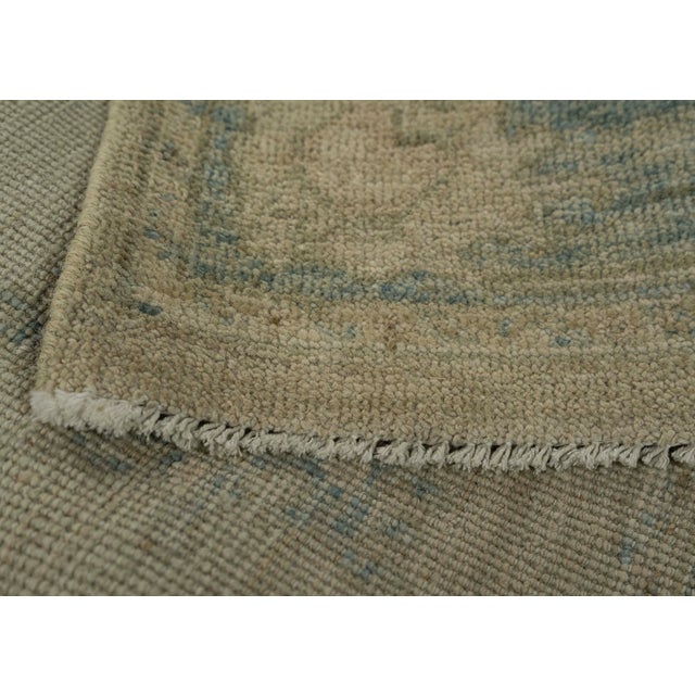 Oushak Rug 3'3" x 4'10" #21357 For Sale In Houston - Image 6 of 8