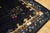 1920s Classic Greek Key Antique Peking Large Room Size Wool Blue Navy Rug For Sale - Image 11 of 11