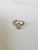 A very gorgeous and beautiful, modern style, Imperial Topaz Engagement Ring set in Platinum 900 & natural Diamonds. The...