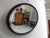 Antique Oval Mahogany Mirror, 1890s For Sale - Image 4 of 9