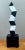 Off-white Vintage Geometric Wood Sculpture For Sale - Image 8 of 12