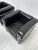 Cassina Vintage Black Leather LC2 Armchair by Le Corbusier & Charlotte Perriand for Cassina, 1990s For Sale - Image 4 of 15