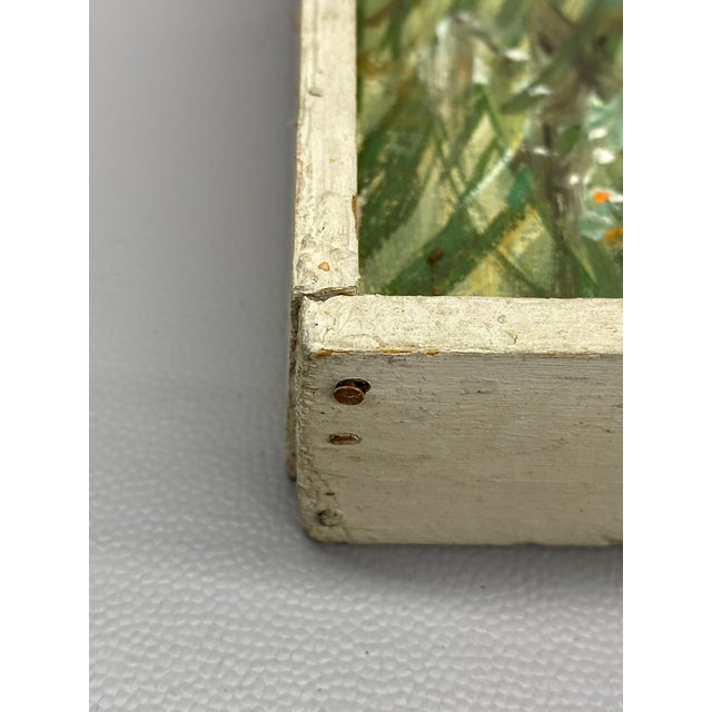 1960s Spring Plowing Martha's Vineyard Painting by Jean Spencer For Sale - Image 14 of 15