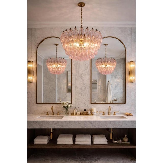 Vintage Murano Chandelier, 1990s For Sale - Image 14 of 18