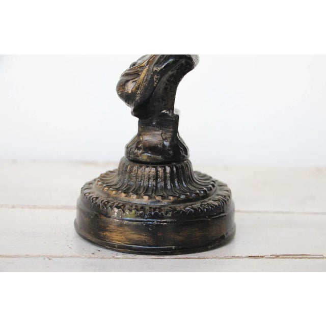 French Mid-Century Architectural Lady Finial For Sale - Image 6 of 13