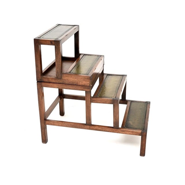 Georgian Metamorphic Library Steps, 1930s For Sale - Image 3 of 13