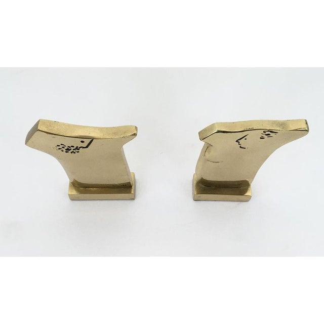 Italian Bronze Abstract Sculpture by Ottorino Tonelli, 1980 For Sale - Image 13 of 16