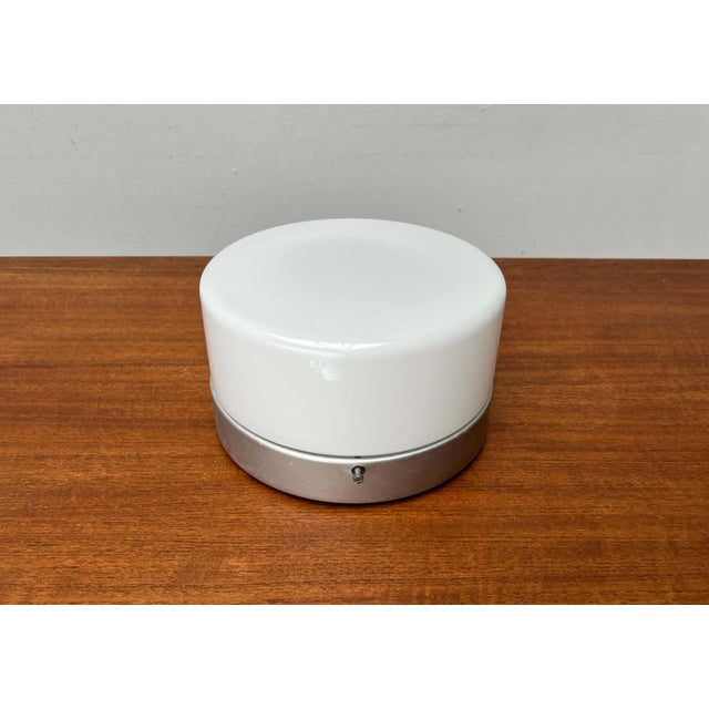 Mid-Century Modern Minimalist Flush Mount from SLO Sähköliikkeiden Oy Finland, 1960s For Sale - Image 15 of 17