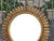 Giltwood Feathered Round Mirror with Radiating Frame, French, 1920s For Sale In Atlanta - Image 6 of 12