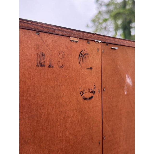 Brown Vintage Danish Modern Poul Hundevad Rosewood Dresser Credenza Scandinavian Mid-Century Sideboard For Sale - Image 8 of 8