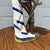 Silver Medieval Knight in Shining Armor Porcelain Statue For Sale - Image 8 of 8