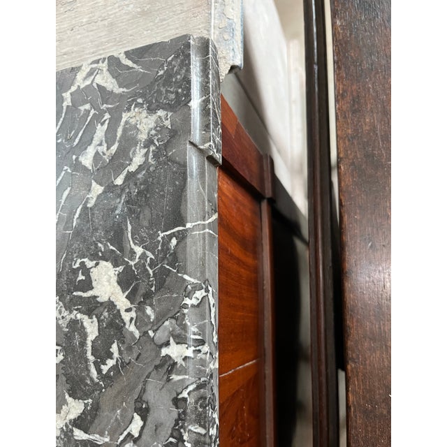 18th Century Louis XVI Commode / Chest of Drawers / Dresser With Marble Top For Sale - Image 9 of 12