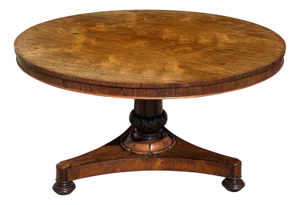 Antique William IV Rosewood Centre Table, 1830