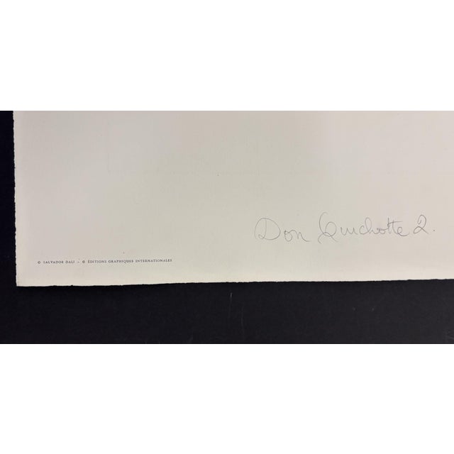 Salvador Dali "Carnation (Keys)" Etching, 1972 For Sale - Image 11 of 11