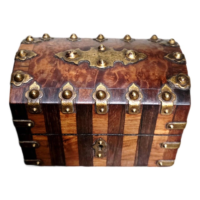 Mid 19th Century Victorian Dome-Top Perfume Casket For Sale