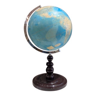 Replogle 12-Inch Precision Desk Globe, Wood Base For Sale