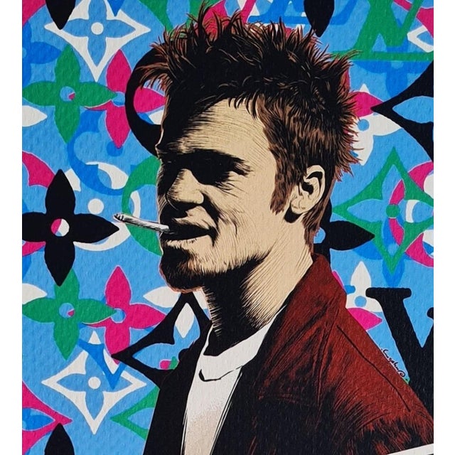 Pop Art Death Nyc - Fight Club - Limited Edition With Certificate For Sale - Image 3 of 10