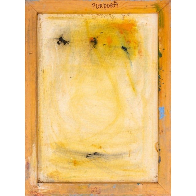 Penny Purpura Pantone Color Swatch Composition Oil For Sale In New York - Image 6 of 7