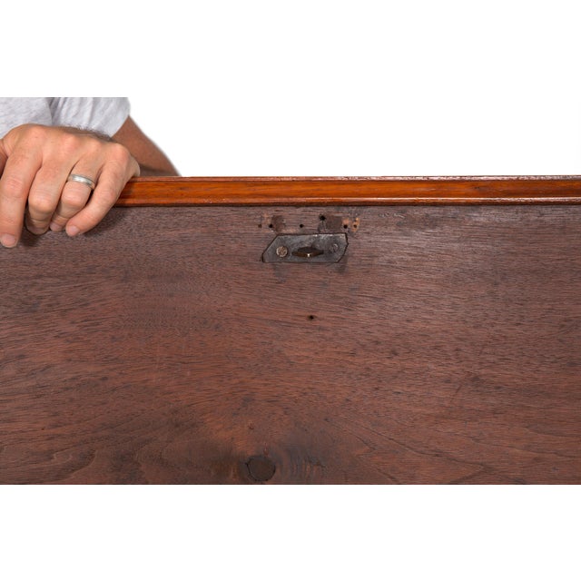 18th Century American Chippendale Walnut Blanket Chest Circa 1780s For Sale - Image 17 of 18