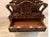 Early Victorian Solid Rosewood Three-Section Canterbury with Drawer and Casters For Sale - Image 13 of 18