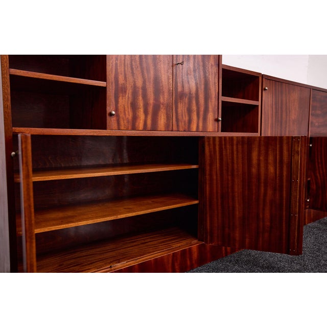 Bar Cabinet and Secretary by Josef Frank for Werkstätten Haus & Garten / Blitz Residence, Vienna, Austria, 1927, Set of 2 For Sale - Image 15 of 18