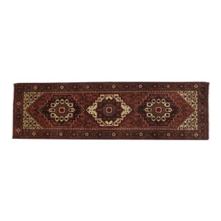 1990s Persian Bijar Runner For Sale