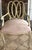Mid Century French Style Ribbon Back Arm Chair For Sale - Image 4 of 9