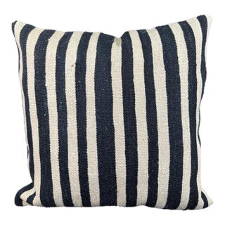 Turkish Hemp Pillow Cushion Natural Beige Black Pillow Cushion Cover 24x24 For Sale