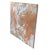 2010s Emily Tan Copper and Sage Green Abstract Expressionist Painting With Stringpa For Sale - Image 5 of 9