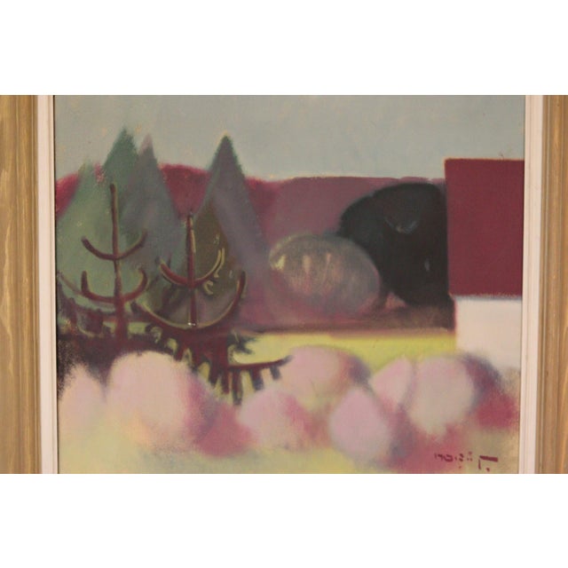 Ivar Hjertqvist, Trees, 1950s, Oil on Canvas, Framed For Sale - Image 9 of 17