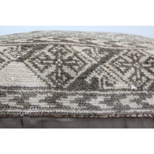 Beige Turkish Decorative Pillow Cover - 16"x22" For Sale - Image 8 of 13