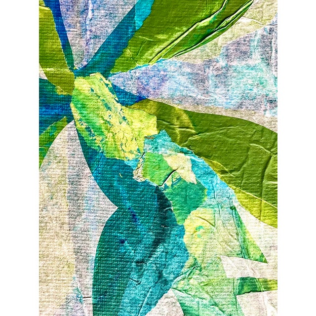 Maria Donata Papadia, Crown-of-Thorns, Mixed Media Paper Collage For Sale - Image 6 of 10