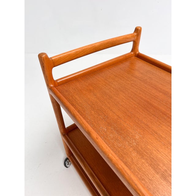 Teak Trolley by Andersen for Silkeborg, 1970s For Sale - Image 11 of 14